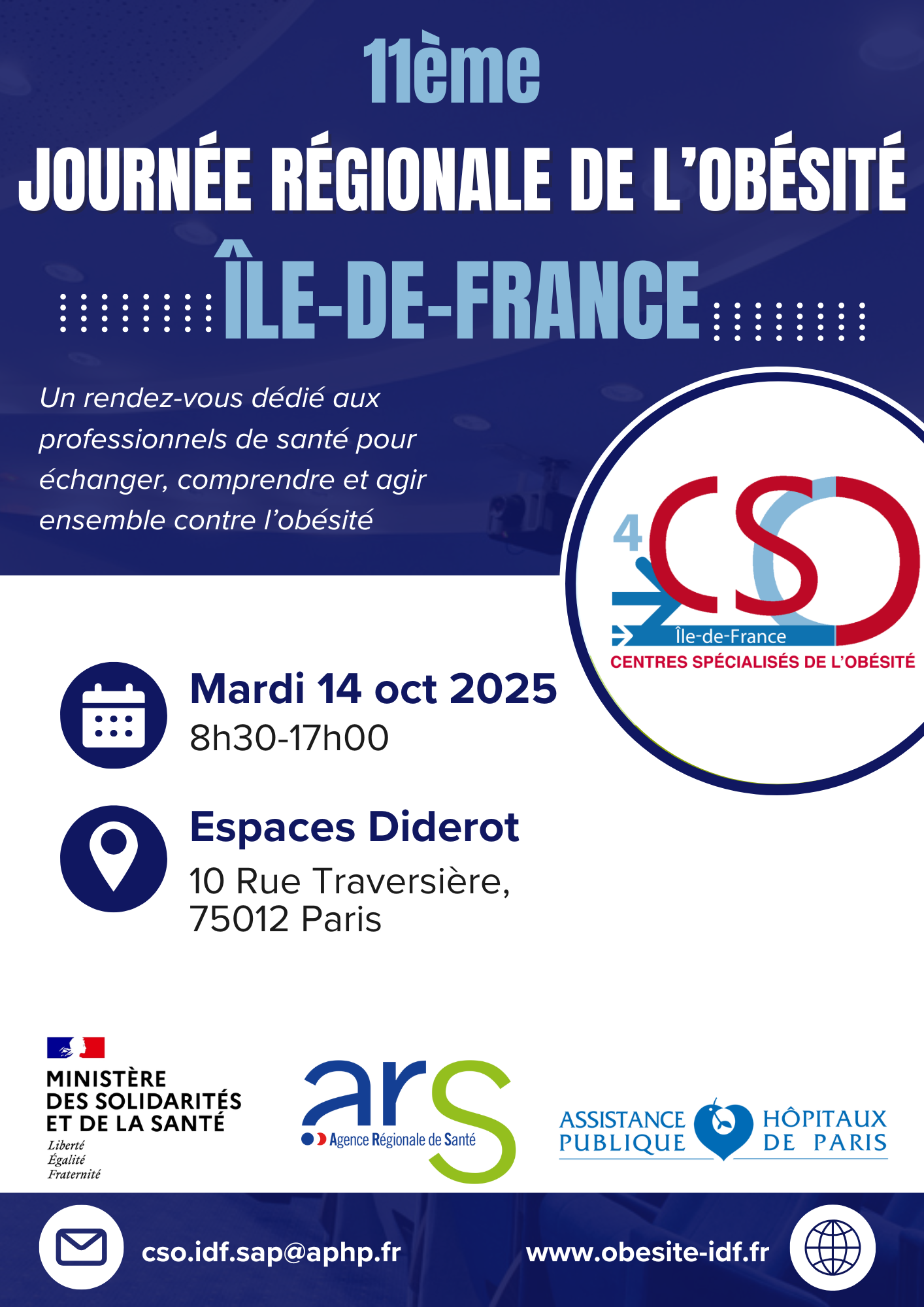 Journée Régionale de l’Obésité d’Île-de-France 2025