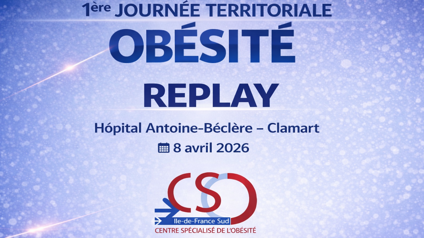 8 avril 2026 : 1ère journée territoriale de l’obésité du CSO IDF Sud